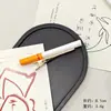 Grampo de Cabelo Criativo e Peculiar em Formato de Cigarro Falso para Barracas de Feira Noturna, Presilha Lateral da Moda para Franja, Acessório de Cabelo Personalizado