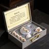 Um Conjunto de Chás de Ervas, um Conjunto Completo de Caixas de Presente de Cerâmica Kung Fu, Presentes Personalizados de Alto Padrão, Lembranças, Luxo Leve