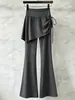 2026 Pantalones Acampanados Falsos de Dos Piezas para Mujer Pantalones Falda Micro Acampanados para Yoga Otoño e Invierno Cubierta Deportiva de Fitness Pantalones Tiburón