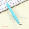 Pinça Multifuncional para Adesivos, Ferramentas Frescas Feitas à Mão para Cadernos DIY, Pequenos Grampos Guka, Pinças Criativas Macaron