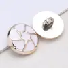 Botones Plásticos Electroplateados al por Mayor para Abrigos de Peluche y Camisas de Mujer, Botones Redondos de Perla Diamantada de Alta Gama Estilo Pequeño Fragancia