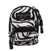 Mini bolso coreano para niños, popular en comercio exterior, con estampado de leopardo, para niñas, bolso bandolera para viajes al aire libre, bolso para auriculares, sobre rojo con boca abierta