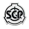Bordado velcro armband táctica de moral fundación scp insignia de equipo club pegatinas bordadas para planchar en uniforme