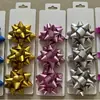 Fábrica de Origen Flor de Estrella Textura Mate Guirnalda Decoración Navideña Caja de Regalo con Guirnalda de Plástico Estrellas