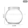 Polímero Corcho Vaso de Pudín de Vidrio Engrosado Sellado Vaso de Leche Resistente a Altas Temperaturas Botella de Yogur Corcho Venta al por Mayor Personalización