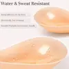 Protectores de pecho grandes de silicona fina transfronterizos, sujetador de realce grande con forma de copa y cierre frontal, protectores de pecho anti-expansión para tallas grandes