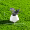 Miniaturas de paisaje creativas y simuladas en macetas pequeñas, materiales de jardinería y paisajismo para casas de muñecas DIY, accesorios decorativos y adornos pequeños