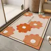 Alfombra Suave de Barro de Diatomeas de Secado Rápido para Baño, Tocador, Entrada de Inodoro, Felpudo Absorbente de Agua Antideslizante