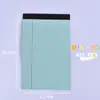 Bloco de Notas A5 Papel Rasgável Atacado em Estoque, Caderno de Anotações Portátil com Tampa Flip-Up e Pautas