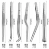 Pinzas de Acero Inoxidable para Barbacoa Pinzas para Barbacoa Pinzas para Comida de Buffet Filete Pastel Postre Cocina Chef Plato