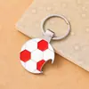 2024 Llavero Abridor de Botellas de Fútbol Creativo Metal Artículos Deportivos Regalo Promocional Llave Práctica Colgante para el Hogar