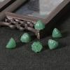 Cuentas de Cabeza de Loto Esmaltadas Checas de 10 mm DIY Casero Antiguo Accesorios de Horquilla Hanfu Materiales Hechos a Mano