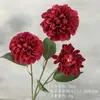 Casamento Estilo Chinês Estilo Vermelho Decoração de Guia de Estrada Arranjo de Flores Artificiais Flor de Teto Cerimônia de Noivado Arranjo de Banquete Arte com Flores Artificiais de Casamento