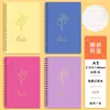 Caderno A5-80 em espiral com esta capa simples de PP de diário estudantil para comércio exterior