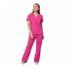 Plataforma transfronteriza exporta batas quirúrgicas, uniformes para doctor y enfermera de hospital de belleza, ropa de trabajo de dos piezas para quirófano y dentista