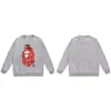 Suministro Mayorista Transfronterizo de Marca de Moda de Comercio Exterior Sudadera Pesada de Algodón con Cuello Redondo Chaqueta Larga de Tiburón 13