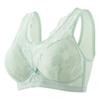 Novo sutiã de renda sem fio plus size feminino push-up ajustável anti-exposição fino respirável beleza top de tubo nas costas