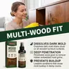 JAKEHOE Limpiador Removedor de Moho para Madera Limpieza Diaria del Hogar Renovación de Superficies de Muebles de Madera y Eliminación de Manchas Spray de Limpieza