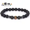 Pulsera de Piedra Natural Más Vendida de Amazon, Joyería Transfronteriza, Pulsera de Piedra Natural Cristal Estilo Étnico Hecha a Mano con Cuentas para Mujer