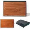 Clip de Fragancia para Coche con Visera de Madera Maciza Transfronteriza, Difusor de Aroma de Madera Natural, Difusor de Perfume Oculto, Decoración Interior de Coche