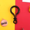 Lâmpada Colorida Espessa Fecho Lagosta Bolha Chaveiro de Boneca Chaveiro de Plástico Gancho de Bolsa Fecho Lagosta Acrílico