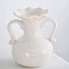 Jarrón de cerámica con forma de botella de leche, estilo americano, antiguo dispositivo hidropónico de alta gama y gran diámetro, ideal para decorar la mesa de la sala de estar.