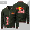 2023 Aliexpress Nova Jaqueta com Logo de Carro Wish Jaqueta da Moda Masculina Esportiva Punk Motociclista Roupas Masculinas