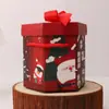 Caja de embalaje de frutas navideñas Caja de regalo de Nochebuena Caja de papel para regalo de dulces Caja hexagonal creativa Caja de regalo al por mayor