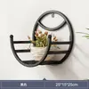 Suporte de Flores Moderno de Parede Azulejo Sem Prego Suporte de Flores Criativo Decorativo Suporte de Armazenamento de Parede Suporte de Exibição de Flores Pothos