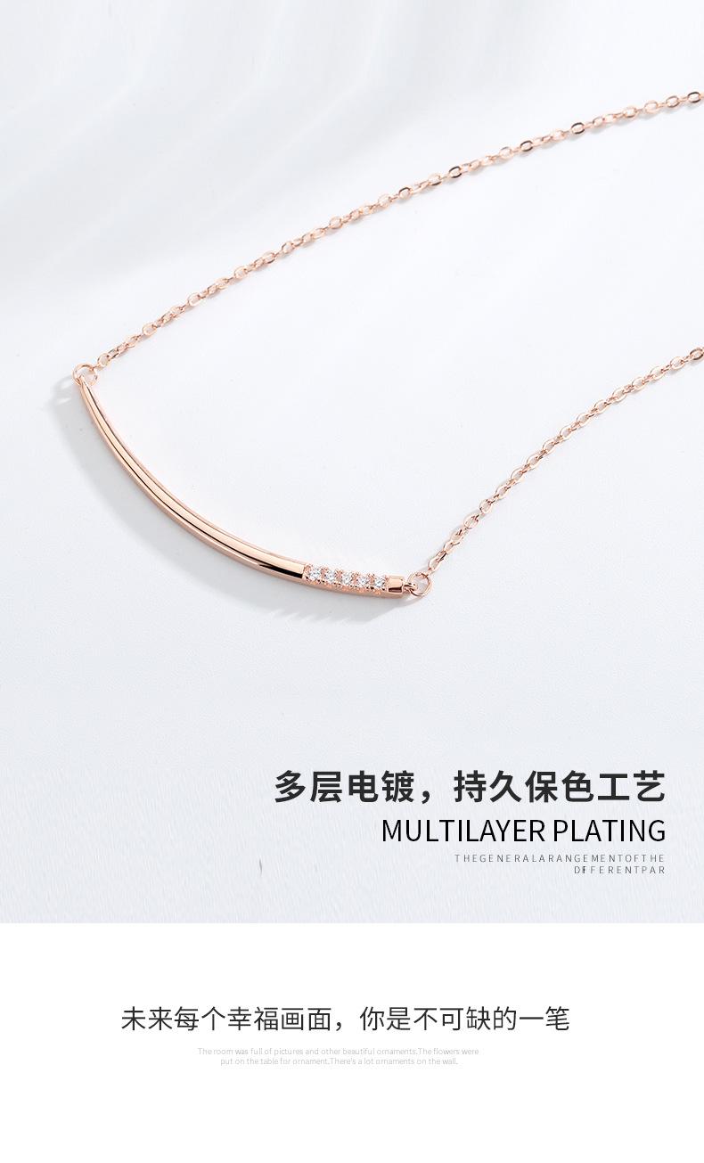 弧形玫瑰金项链详情_10.jpg