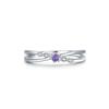 Anillo de circonita color plata S925 para mujer, estilo europeo y americano, diseño nicho ins, amor, lujo ligero, alta gama, anillo para combinar con todo