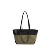 2026 Bolso Tote Acolchado de Diamantes Estilo Fragancia Pequeña Nuevo para Mujer Gran Capacidad para Viajes Diarios Bolso de Hombro Único o de Mano Bolso de Mujer de Bloques de Color de Alta Gama