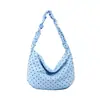 Bolso de Mujer de Gran Capacidad con Lunares, Estilo Coreano Nuevo, Relajado, Bolso de Mano Versátil Casual, Bolso de Hombro Ligero para Viajar al Trabajo