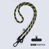 Cordão para Celular Pendurado no Pescoço Transversal 8mm Tira Trançada Corda Curta para Pulso Capa de Celular Cadeia de Cordão Atacado Fábrica
