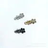 Presilha de Cabelo Laço com Strass Estilo Coreano, Presilha Lateral Bico de Pato, Presilha de Cabelo para Franja de Alta Qualidade, Mini Presilha para Franja Atacado