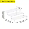 Soporte de Exhibición de Escalera de Acrílico de Alta Transparencia Transfronterizo Soporte de Exhibición Estándar Bubble Mart Caja Ciega Hecha a Mano con Excelente Precio por Lote