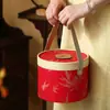2026 Caja de Regalo de Gama Alta para el Festival de Medio Otoño Caja Vacía para Pasteles de Luna Caja de Empaque para Pasteles de Yema de Huevo 6/8 Piezas Caja de Regalo al por Mayor