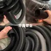 Tubo Corrugado de Plástico PVC Preto Retardante de Chama Mangueira Flexível para Puxar Fio de Eletricista Tubo de Revestimento Isolante para Cabo de Fio Combate a Incêndio Decoração de Casa