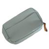 Bolsa de Cosméticos Simple de Nailon Liso Estilo Estudiante Sal Frío Portátil Rectangular de Alto Valor Color Puro