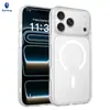 Funda magnética para teléfono adecuada para Apple 18Promax con tacto similar a la piel, 17Pm Agujero fino Semitransparente Mate 16 Funda protectora Venta al por mayor