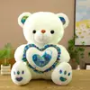 Urso de pelúcia abraço transfronteiriço boneca boneca urso luminoso presente para dormir de criança boneca urso de pelúcia atacado
