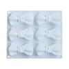 Punto de Fábrica 6 Molde Francés para Pastel con Lazo Uniforme Molde para Mousse Molde para Hornear Postre Francés Día de San Valentín