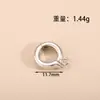 Pulseira com Fecho Universal Banhada a Ouro 18K, Fecho para Pingente de Colar, Elo Conector DIY, Fecho para Pulseira de Pérolas, Acessórios