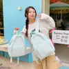 Mochila escolar transfronteriza para estudiantes de secundaria y preparatoria, mochila de viaje fresca y elegante para niñas, mochila de moda urbana ligera y de gran capacidad