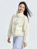 Ropa de Protección Solar para Mujer, Nuevo Estilo de Verano, Bloqueadora de Sol, Impermeable, Ligera, Casual, Cómoda, Cuello Alto, Manga Larga, Ropa de Trabajo, Top con Cordón