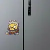 Ímã de Geladeira Magnético Forte de Acrílico Montanha Langlang Monstrinho Versão Q Periférico de Filme Patch Decorativo Criativo para Geladeira