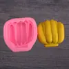 Mini Serie de Frutas Fresas Plátano Pastel Volteado Decoración para Hornear Molde de Silicona Chocolate Yeso DIY