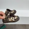 Tênis Casuais Retro Color Block Estampa de Leopardo Personalizado Solado Macio Novos para Meninas Outono Inicial 2026