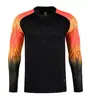 Camisetas de fútbol personalizadas de secado rápido para otoño e invierno, transpirables, que absorben el sudor y la humedad, para portero, para competición y entrenamiento, con logo personalizado