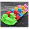 Directo de fábrica jardín de infancia plástico engrosado balancín multicolor opcional niños balancín monocromático balancín animal